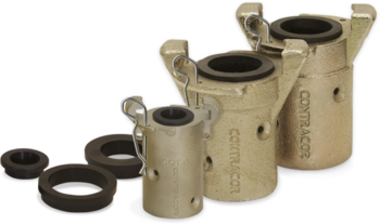 Сцепление быстросъемное CQT-2 для рукава 32 x 48 мм - Окрасочное и абразивоструйное оборудование в Екатеринбурге, купить абразивоструйные и покрасочные аппараты в магазине anticorpremium.ru